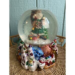 Christopher Radko Vintage Santa Glove Happy Holiday Song